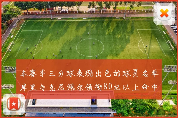 本赛季三分球表现出色的球员名单库里与克尼佩尔领衔80记以上命中率超40